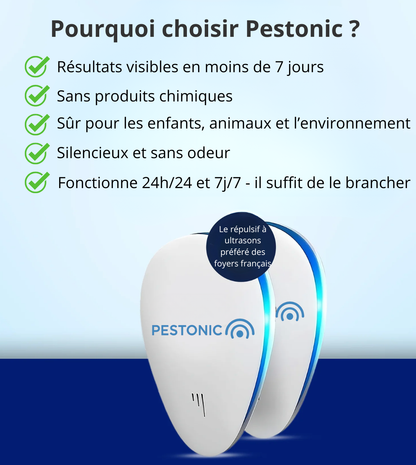 Dispositif antiparasites Pestonic